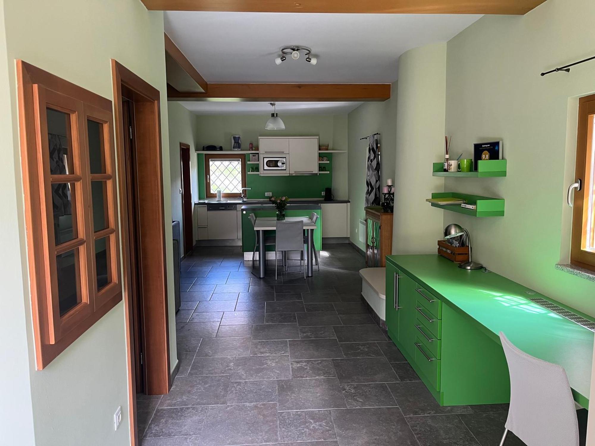 Pocitniska Hisa Pri Kustrcu Apartment Grahovo ob Baci Exterior photo